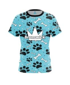 Brunswick Paws and Bones CoolWick Bowling Jersey