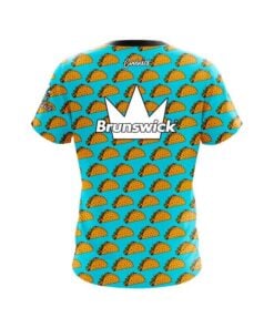 Alternative view of Brunswick Taco on Tuesday's CoolWick Bowling Jersey