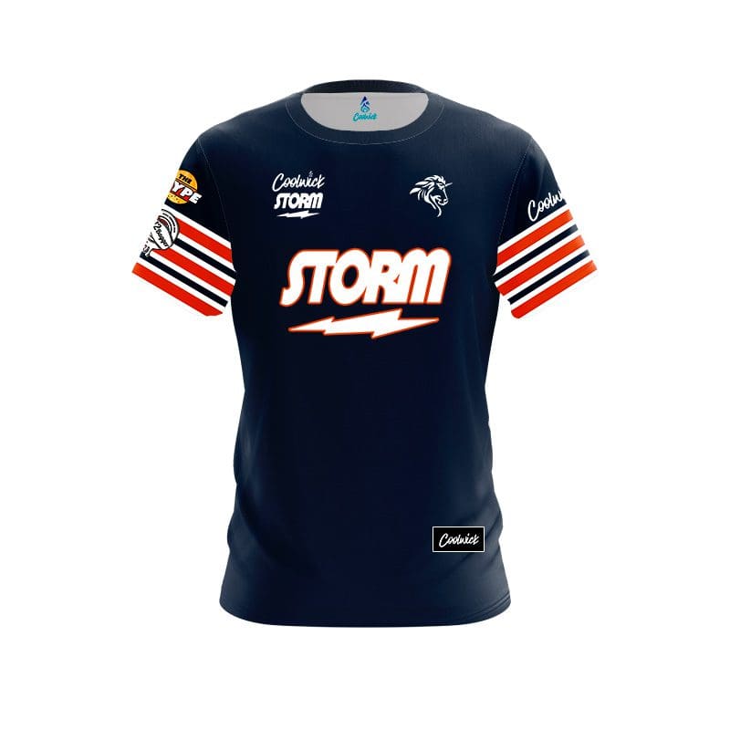 Storm Jos Weems Black Unicorn Bear Down CoolWick Bowling Jersey