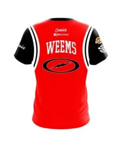 Alternative view of Storm Jos Weems Black Unicorn The City CoolWick Bowling Jersey