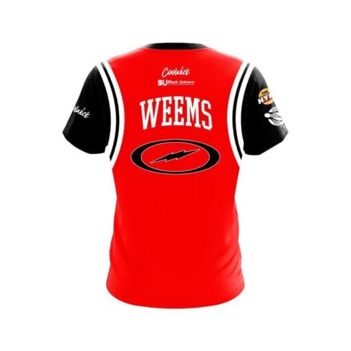 Storm Jos Weems Black Unicorn The City CoolWick Bowling Jersey - Image 2