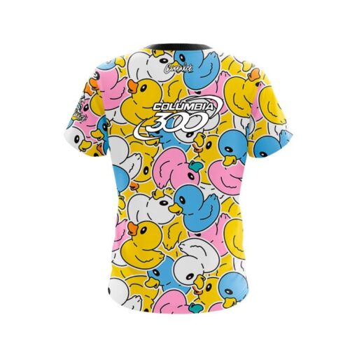 Columbia 300 Ducky CoolWick Bowling Jersey - Image 2