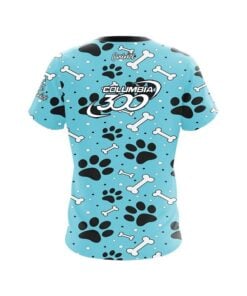 Alternative view of Columbia 300 Paws and Bones CoolWick Bowling Jersey