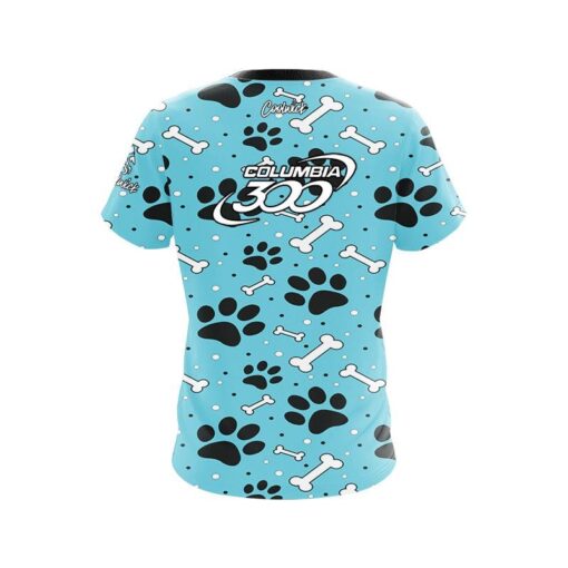 Columbia 300 Paws and Bones CoolWick Bowling Jersey - Image 2