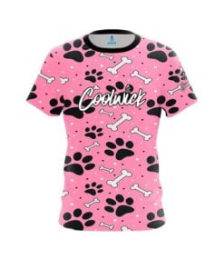 Signature Pink Paws and Bones CoolWick Bowling Jersey