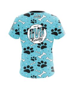 Alternative view of DV8 Paws and Bones CoolWick Bowling Jersey