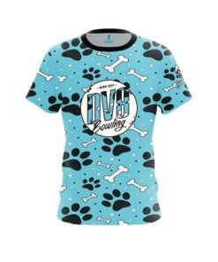 DV8 Paws and Bones CoolWick Bowling Jersey