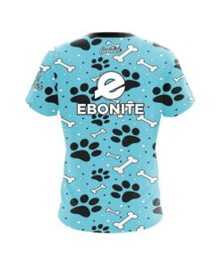 Alternative view of Ebonite Paws and Bones CoolWick Bowling Jersey