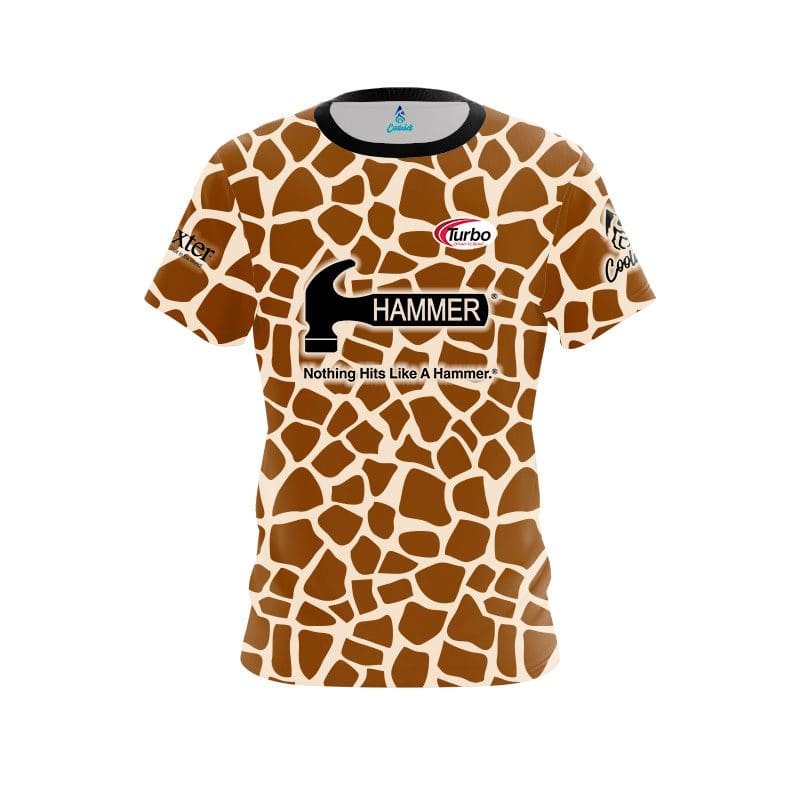 Hammer Veronica Petrinec Giraffe Print CoolWick Bowling Jersey