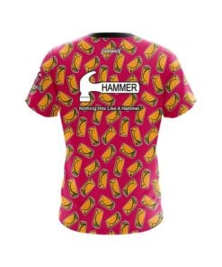 Alternative view of Hammer Burrito Love CoolWick Bowling Jersey