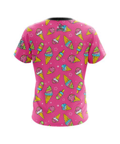 Alternative view of I Scream For Ice Cream CoolWick Bowling Jersey