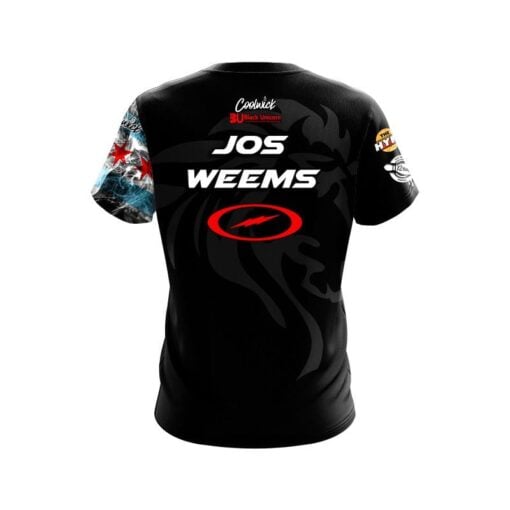 Storm Jos Weems Black Unicorn The Jesper Way CoolWick Bowling Jersey - Image 2