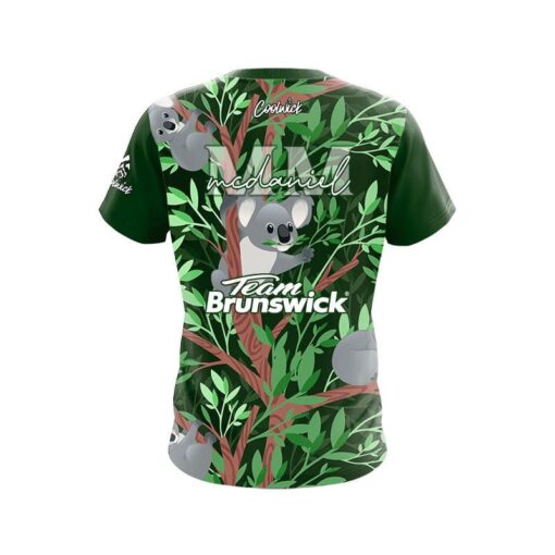 Brunswick Melanie McDaniel Koala CoolWick Bowling Jersey - Image 2