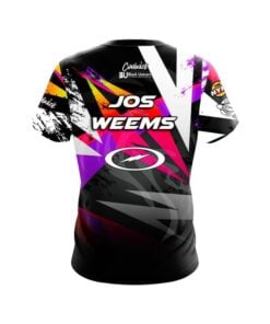 Alternative view of Storm Jos Weems Black Unicorn Laneside CoolWick Bowling Jersey
