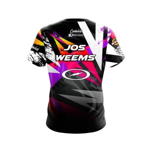 Storm Jos Weems Black Unicorn Laneside CoolWick Bowling Jersey - Image 2