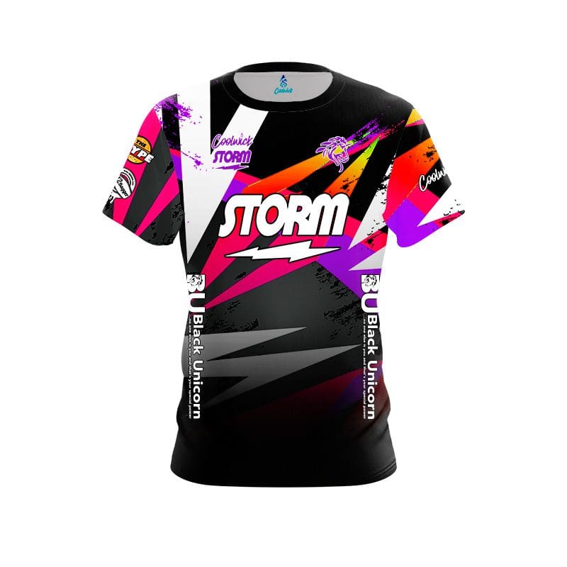 Storm Jos Weems Black Unicorn Laneside CoolWick Bowling Jersey