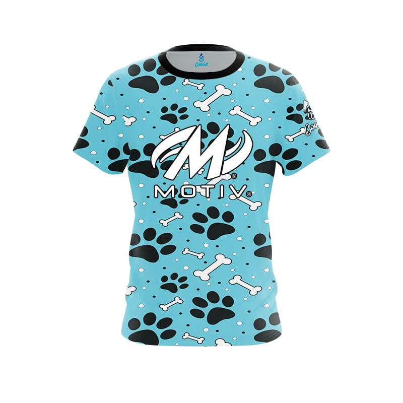 Motiv Paws and Bones CoolWick Bowling Jersey