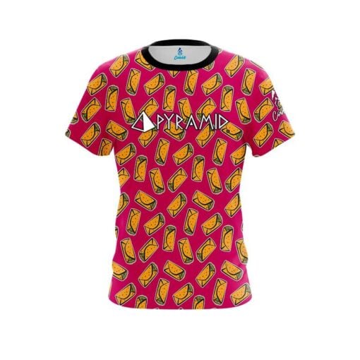 Pyramid Burrito Love CoolWick Bowling Jersey