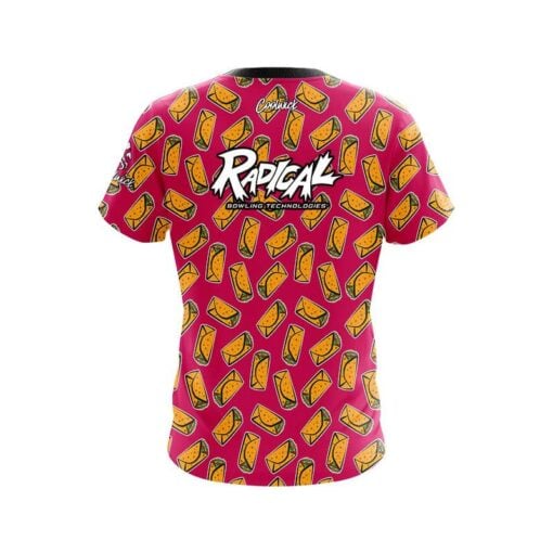 Radical Burrito Love CoolWick Bowling Jersey - Image 2