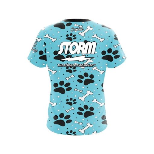 Storm Paws and Bones CoolWick Bowling Jersey - Image 2