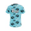 Track Paws and Bones CoolWick Bowling Jersey - Image 2