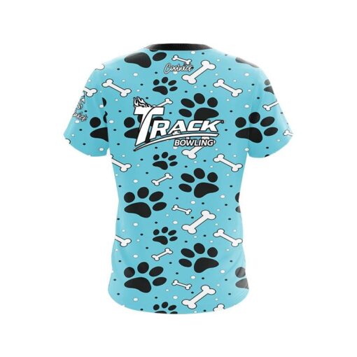 Track Paws and Bones CoolWick Bowling Jersey - Image 2