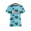 Track Paws and Bones CoolWick Bowling Jersey
