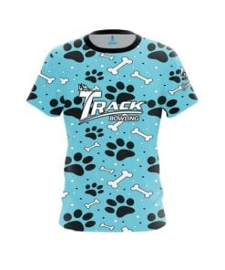 Track Paws and Bones CoolWick Bowling Jersey