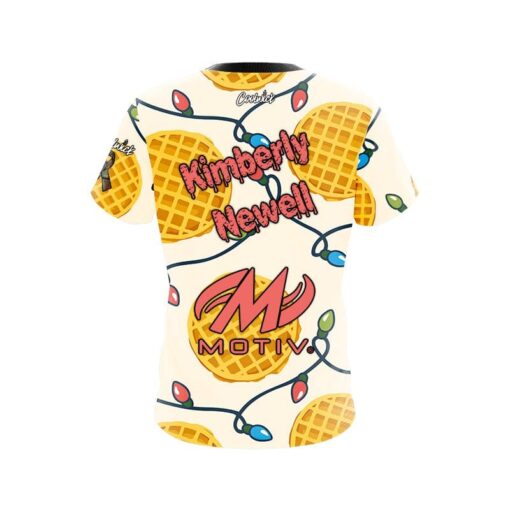 Motiv Kimberly Newell Waffle Wonderland CoolWick Bowling Jersey - Image 2