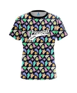12Bagger Colorful Ghosts CoolWick Bowling Jersey