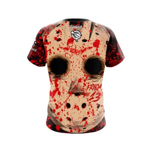 12Bagger Camp Crystal Lake CoolWick Bowling Jersey - Image 2