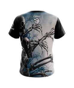 Alternative view of 12Bagger Halloween Bones CoolWick Bowling Jersey