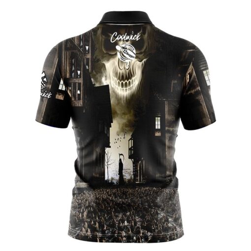 12Bagger Reaper Fast Track CoolWick Bowling Jersey - Image 2