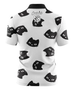 Alternative view of 12Bagger Black Cats Fast Track CoolWick Bowling Jersey