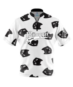 12Bagger Black Cats Fast Track CoolWick Bowling Jersey