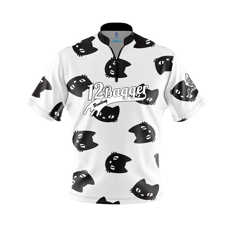 12Bagger Black Cats Fast Track CoolWick Bowling Jersey
