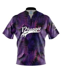 12Bagger Purple Jungle Fast Track CoolWick Bowling Jersey
