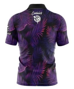 Alternative view of 12Bagger Purple Jungle Fast Track CoolWick Bowling Jersey