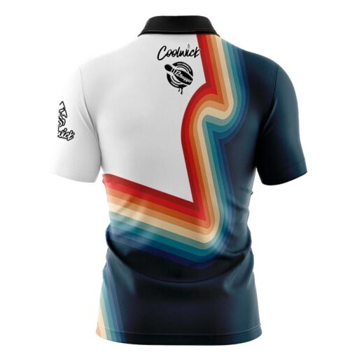 12Bagger Retro 2 Fast Track CoolWick Bowling Jersey - Image 2