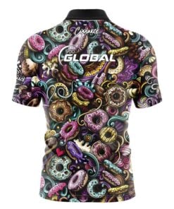 Alternative view of 900 Global Doughnut Fast Track CoolWick Bowling Jersey