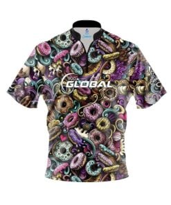 900 Global Doughnut Fast Track CoolWick Bowling Jersey