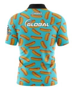 Alternative view of 900 Global Glizzy Fast Track CoolWick Bowling Jersey