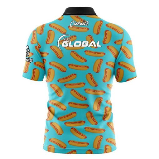 900 Global Glizzy Fast Track CoolWick Bowling Jersey - Image 2