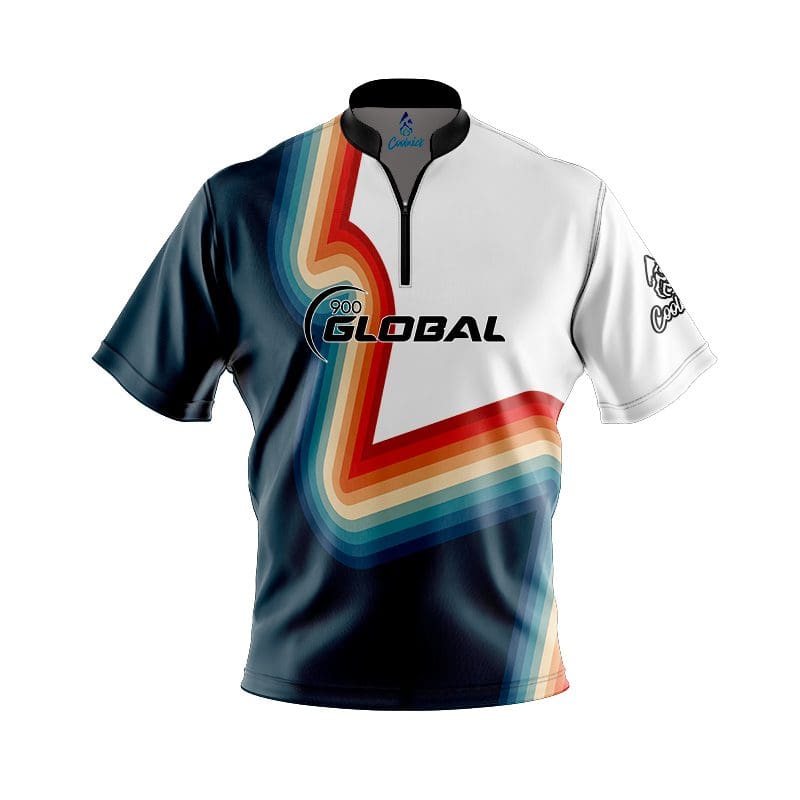 900 Global Retro 2 Fast Track CoolWick Bowling Jersey