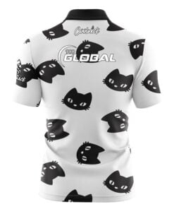Alternative view of 900 Global Black Cats Fast Track CoolWick Bowling Jersey