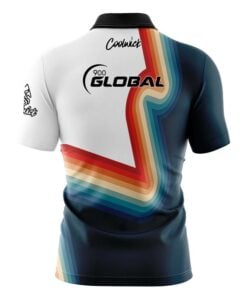 Alternative view of 900 Global Retro 2 Fast Track CoolWick Bowling Jersey