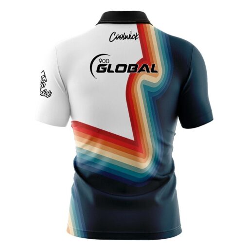 900 Global Retro 2 Fast Track CoolWick Bowling Jersey - Image 2