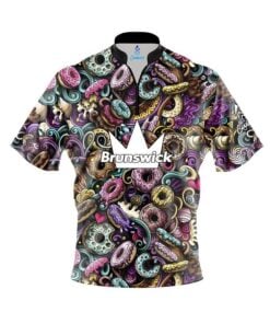 Brunswick Doughnut Fast Track CoolWick Bowling Jersey