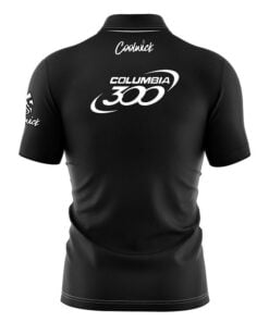 Alternative view of Columbia 300 Black Fast Track CoolWick Bowling Jersey