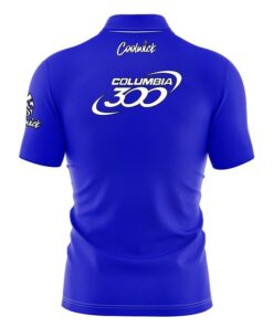 Alternative view of Columbia 300 Blue Fast Track CoolWick Bowling Jersey